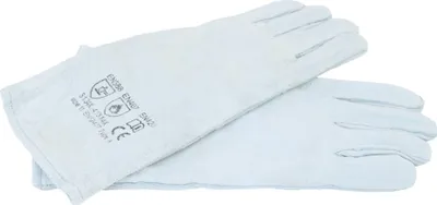 Produktbild von Elmag Strahlhandschuhe, Leder rot, 21565
