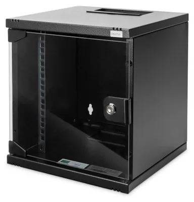 Produktbild von Wandgehäuse 254 mm (10") - 312x300 mm (BxT) (schwarz, 6HE)