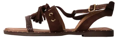 Produktbild von Flache Sandalen mit Riemchen