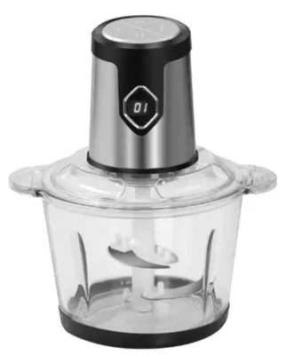 Immagine prodotto di Tritacarne elettrico - Mini tritatutto - Capacità 250 ml - Compatto - Per uso domestico - - Motore potente