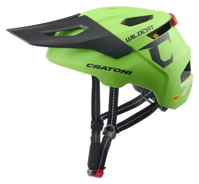 Zdjęcie produktu dla Kask dziecięcy/młodzieżowy CRATONI "WildCat MIPS", limonkowy
