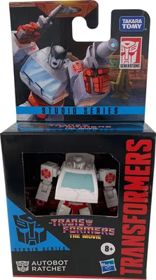 Produktbild von Hasbro The Transformers: The Movie Studio Series Core Class Actionfigur Autobot Ratchet 9 cm HASF3143