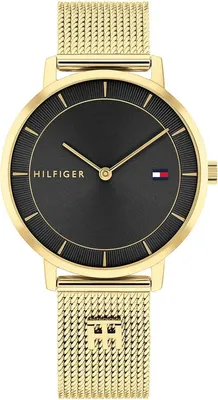 Produktbild von Tommy Hilfiger Tea Damenuhr 1782739 Gold Mesh
