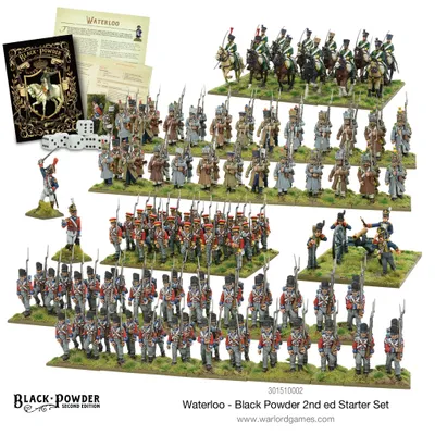 Produktbild von Black Powder Waterloo 2nd edition Starter Set Englisch