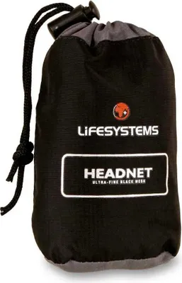Productafbeelding van Lifesystems Hoofddeksel met ultra-fijn muggengaas, zwart. Zwart, one size