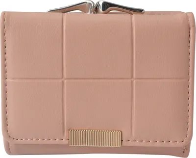 Produktbild von Clayre & Eef Brieftasche 10x8 cm Rosa Kunstleder