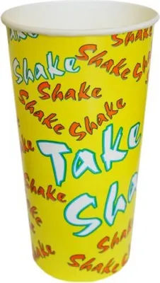 Produktbild von Shakebecher 0,3 l aus Hartpapier 100 Stück Gartenparty Picknick umweltfreundlich