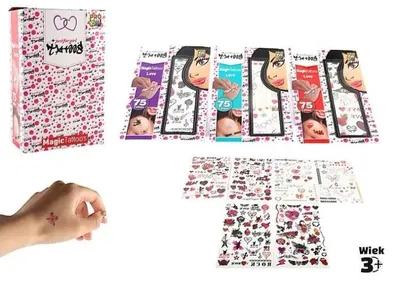 Produktbild von Abwaschbare Tattoos für Mädchen – Mix – Pro Kids
