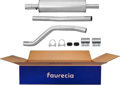 Imagen del producto de Silenciador de pre-escape FAURECIA. Experiencia en el mercado de repuestos para, entre otros, vehículos OPEL ASTRA