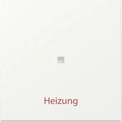 Produktbild von GIRA 367827 Wippe Kontrollf.+ Heizung Ein/Aus System 55 Reinweiß m
