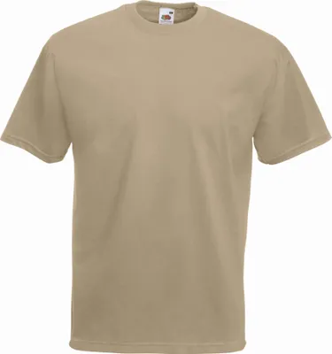 Produktbild von T-Shirt | Fruit of the Loom (FOL61036), Farbe:khaki, Größe:XL