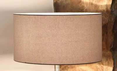 Produktbild von Fink LOSONE, Lampenschirm, Innen PVC - außen Polyester, beige, H. 17.5 cm, D. 35 cm 165327