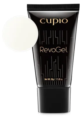 Produktbild von RevoGel Nagelgel für professionelle Nagelmodellage, Gel-Acryl-Hybrid, kein Monomer, Milchweiß, 30g