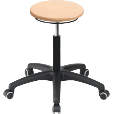 Produktbild von Meychair Hocker 9053 A1S-TR-B Rollen Buche h.