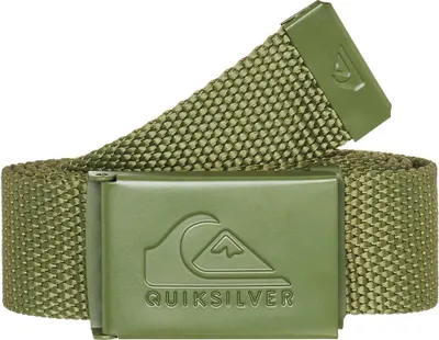 Image de Quiksilver Principal Schwack Ceinture Verte Hommes Vert One Size
