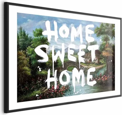 Produktbild von Posterpapier Poster - Dream House 42x29.7 cm Text m-C-0318-ao-a