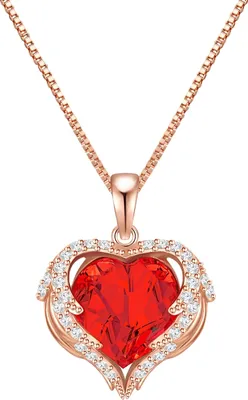 Produktbild von Rafaela Donata Halskette Herz Sterling Silber verziert mit Kristallen von Swarovski® 45,0 cm Basiskette + 5,0 cm Verlängerung 50115127