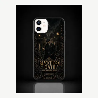Image de Coque de protection pour iPhone 12 / 12 Pro, avec motif de prunelle noire – LUNØIR ©
