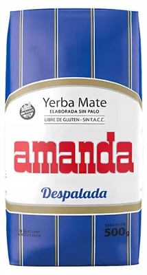Immagine prodotto di Yerba Mate Amanda Despalada senza polvere 500 g