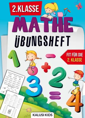 Produktbild von 2. Klasse Mathe Übungsheft