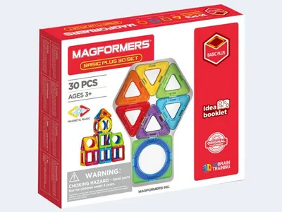 Produktbild von MAGFORMERS 15945515 Basic Plus 30 Set -