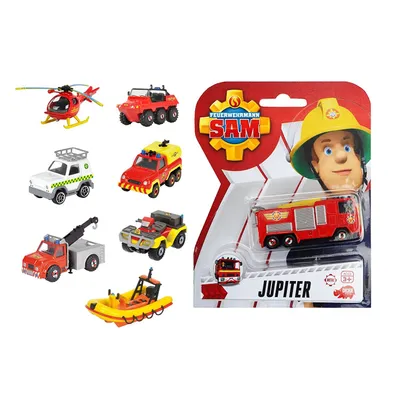 Produktbild von Dickie Toys - Spielfahrzeuge, Feuerwehrmann Sam Single Pack 10-sort.; 203091000