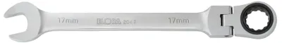 Produktbild von Elora Maulschlüssel mit Gelenk-Ringratsche, ELORA-204-R 8 mm