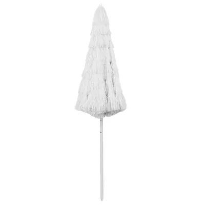 Zdjęcie produktu dla vidaXL Parasol Hawaii Biały 300 cm