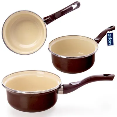 Image de Orion Casserole émaillée BROWN 14 cm 620 ml
