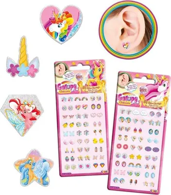 Produktbild von Galupy Unicorn - 54 Klebe-Ohrringe