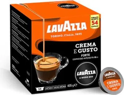 Immagine prodotto di Lavazza Crema e Gusto Forte Capsule caffè Tostatura media 54 pz