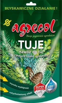Obrázok produktu pre Kryštalické hnojivo pre tuje a iné ihličnany 350g