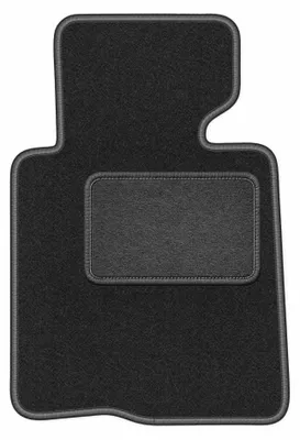 Produktbild von Fahrermatte Velours für BMW 3 E46 2000-2007 (Cabrio) – 1-tlg, Graphit, passgenau – Wielganizator LUX