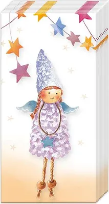 Produktbild von HANDMADE DOLLS Apricot Papiertaschentücher PT10551