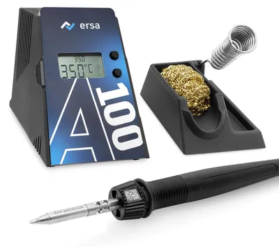 Produktbild von ERSA A100 80 WATT digitale Lötstation 150-480°C mit ergonomischen Lötkolben & TI