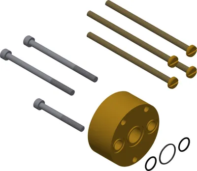 Produktbild von KWC AR Verlängerungsset, F5, elek. Therm-Arm., 25 mm