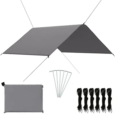 Obrázok produktu pre Záhradná plachta 3x2,85 m, sivá