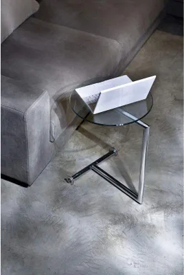 Produktbild von Famanu Beistelltisch – Modernes Design mit Glasplatte