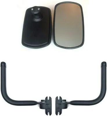 Produktbild von 2x Außenspiegel Spiegel Traktor 260x150 mm ř14-23 Spiegelarm Spiegelhalter SET