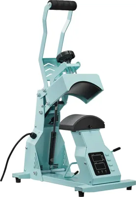 Immagine prodotto di Macchina termopressa per cappellini con 4 piastre per HTV verde