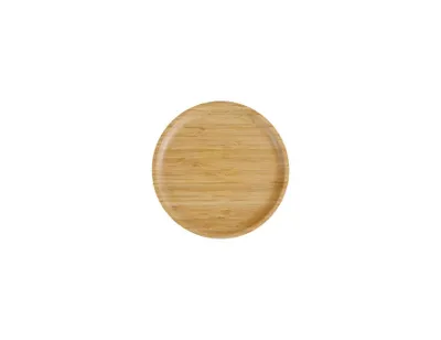 Productafbeelding van pandoo POBTAS02 pandoo Mehrweg-Menüteller natur Ø 20,0 cm, 4 St.