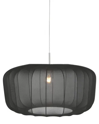 Produktbild von Hängeleuchte - schwarz - Sparkled Light - metall textil - Ø 60cm - E27 - 4473ST - Steinhauer
