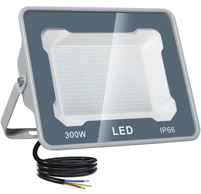 LED-Flutlicht 300W 30000 Lumen 6500K IP66 1 St.
