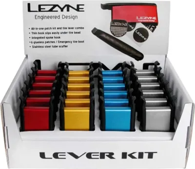 Produktbild von Lezyne Repair Kit Reifenheber 24 Einheiten Durchsichtig Durchsichtig One Size