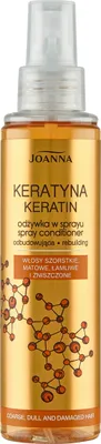 Zdjęcie produktu dla Joanna Keratyna Odżywka do włosów zniszczonych i łamliwych 150 ml