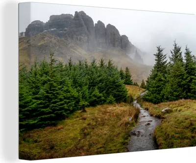 Obrázek produktu pro OneMillionCanvasses® - Obrazy na plátně - 140x90 cm, Opuštěná cesta, Nástěnné umění tisk Nástěnná dekorace