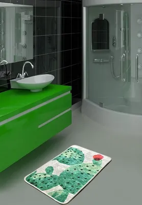Produktbild von Mijolnir, Green- CHL1227, Bunt, Badematten, 700 gr/m², 100% Mikropolyamid