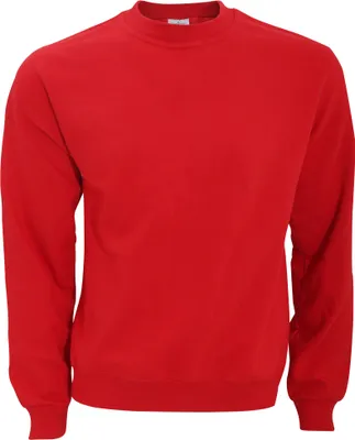 Image de B&C Sweatshirt à col rond BC1297 (S) (Rouge)