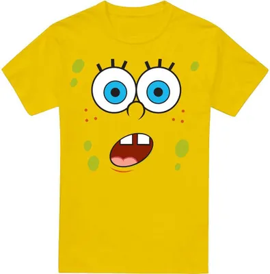 Image de Bob l'Éponge SquarePants - T-shirt "Surprise" pour homme TV6528 (L) (Jaune)