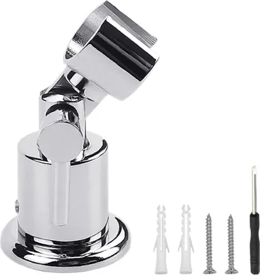 Produktbild von Duschkopfhalter - 180 Grad verstellbarer Duschhalter - Mit Schrauben